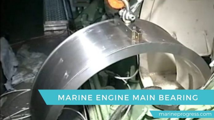 Marine Engine Main Bearing